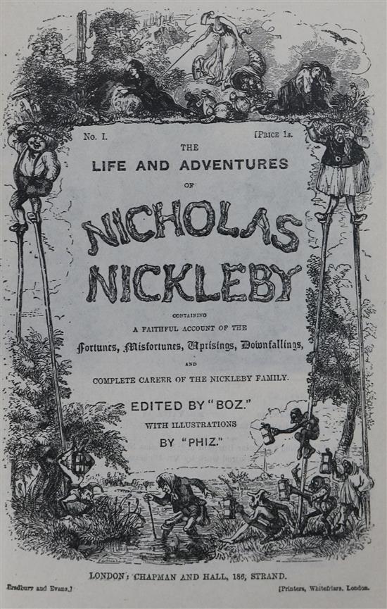 Charles Dickens novels, Macmillan & Co, 1925, 15 vols